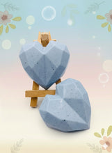 Load image into Gallery viewer, Love Heart Vegan Soaps - Set of 2 - Gift Set | Valentines Day Gift | Anniversary Gift UK