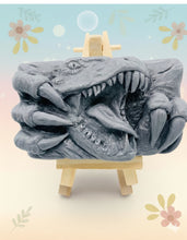 Load image into Gallery viewer, Dinosaur Gift | Dinosaur Vegan Soap This incredible dinosaur soap is the perfect gift for any dinosaur or mystical creatures fan! All soaps are handmade fresh to order,, vegan, cruelty free and available in your choice of colour and essential oil All our soaps are made with natural clays and essential oils to gently cleanse and nourish your skin. Plus, they come in eco-friendly packaging so you can feel good about your purchase and the environment