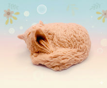 Load image into Gallery viewer, Handmade vegan soaps shaped as a yawning fox. crafted with natural French clays, activated charcoal and essential oils. a eco-friendly, zero waste gift that’s cruelty-free, skin-nourishing, and perfect for animal lovers and gifting. Small business UK