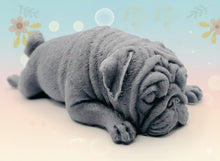 Load image into Gallery viewer, Handmade vegan soaps featuring a gorgeous gnome holding a gift in his hand packed in beautiful eco friendly packaging. crafted with natural French clays, activated charcoal and essential oils. a eco-friendly, zero waste gift that’s cruelty-free, skin-nourishing, the perfect gift for gnome lovers, Christmas gifts or for animal lover gifts. small business UK