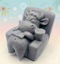 Load image into Gallery viewer, Cow Gift | Lazy Cow Handmade Vegan Soap | Cow Theme Decor | Farmhouse Decor UK