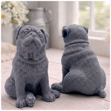Load image into Gallery viewer, Handmade Sitting Pug Soap - Animal Lover Gift, Dog Decor