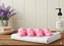 Load image into Gallery viewer, This cute set of four gorgeous pig soaps are the perfect gift for any pig or farm animal lover