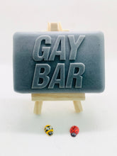 Load image into Gallery viewer, GAY BAR Vegan Soap | Fun LGBTQ+ Gift | Pride Gift | Novelty Gift | Gay Pride Gift