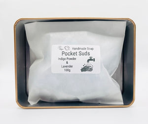 Pocket Suds! Single Use Soaps PLUS Refill Tin
