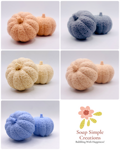 Pumpkin Vegan Soaps - Gift Boxed | Halloween Gift | Autumn Gift Idea | Pumpkin Gift Idea | Pumpkin Decor