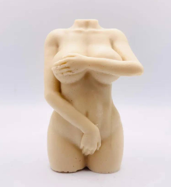 Female Torso Sculpture Vegan Soap