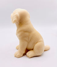 Load image into Gallery viewer, Labrador Gift This gorgeous soap captures the charm of the loyal Labrador, making bath time a delightful experience. Vegan, cruelty-free, and wrapped in eco-friendly packaging, it&#39;s a celebration of nature&#39;s goodness and our love for our furry friends! This beautiful Labrador soap is available to purchase in your choice of colour and essential oil. This soap is available to purchase in your choice of colour and essential oil.

All soaps are made with natclays and essential oils to gently cleanse and noki
