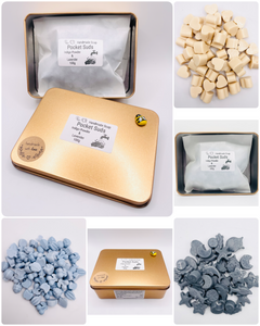 Pocket Suds! Single Use Soaps PLUS Refill Tin
