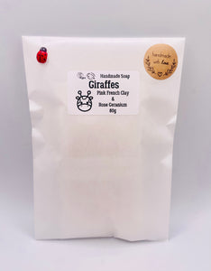 Giraffe Vegan Soap | Giraffe Gift | Giraffe Lover Gift | Wild Animal Gift | Unique Gift Idea