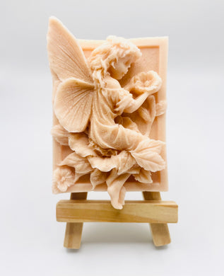 fairy soap, butterfly soap, handmade fairy gift, vegan kids soap, nature soap, whimsical soap, fantasy soap bar, handmade vegan soap UK, eco friendly soap, gift for fairy lovers, cruelty free bath gift, soap for girls, natural bath product, SLS free soap, vegan butterfly soap