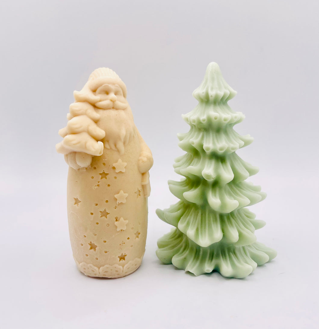Christmas Gift | Secret Santa Gift | Stocking Filler | Father Christmas Gift | Santa Claus Gift | Christmas Tree Gift | Handmade Vegan Soap Gift 