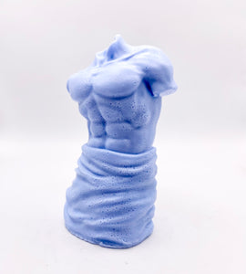 Modest Man Vegan Soap The Modest Man, our best-selling hunk who proves that cleanliness really is next to godliness. Sculpted to perfection and wrapped just enough to keep things classy, he’s here to lather up your shower routine with a wink and a wash!

Hand made from vegan, cruelty-free ingredients and wrapped in plastic-free, eco-conscious packaging, he’s as kind to the planet as he is easy on the eyes. No harsh chemicals, no nonsense!

Perfect as a gift for your cheeky friend, a bathroom showpiece