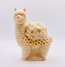 Load image into Gallery viewer, Alpaca &amp; Flowers 130g Vegan Soap | Alpaca Gift | Llama Gift
