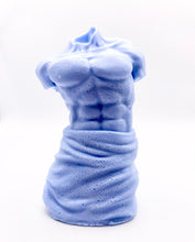 Load image into Gallery viewer, Modest Man Vegan Soap The Modest Man, our best-selling hunk who proves that cleanliness really is next to godliness. Sculpted to perfection and wrapped just enough to keep things classy, he’s here to lather up your shower routine with a wink and a wash!

Hand made from vegan, cruelty-free ingredients and wrapped in plastic-free, eco-conscious packaging, he’s as kind to the planet as he is easy on the eyes. No harsh chemicals, no nonsense!

Perfect as a gift for your cheeky friend, a bathroom showpiece
