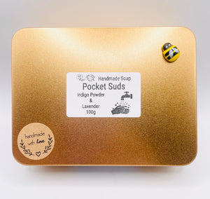Pocket Suds! Single Use Soaps PLUS Refill Tin