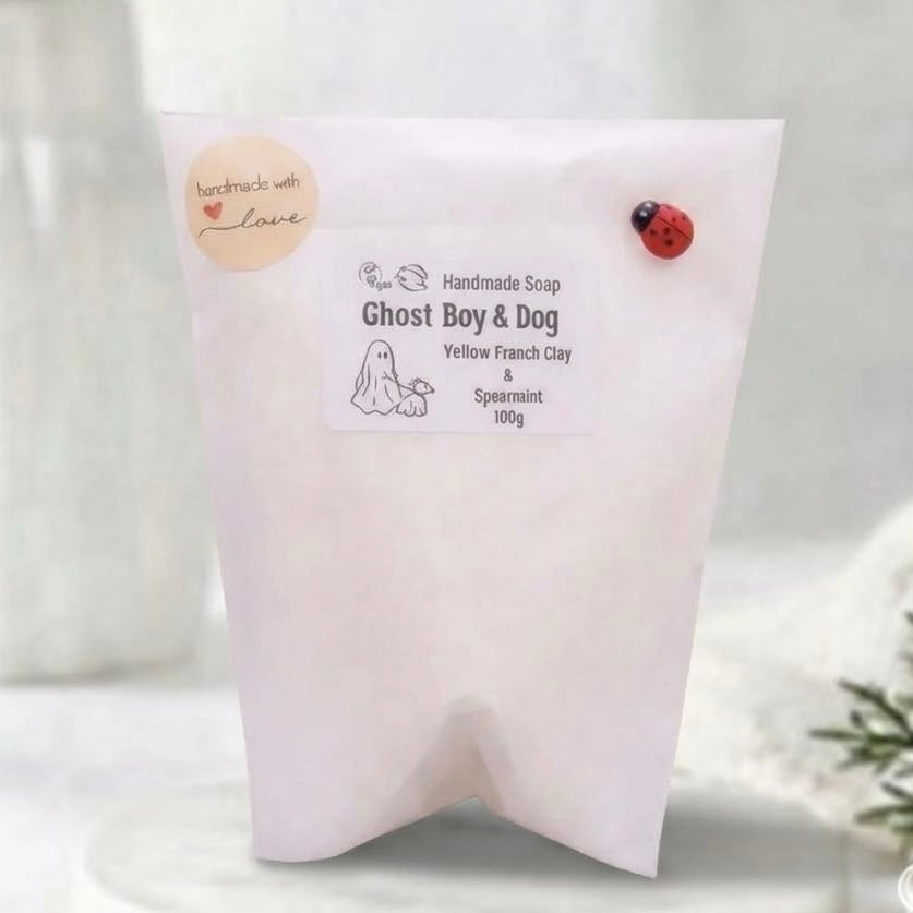 Ghost Walking Dog Vegan Soap