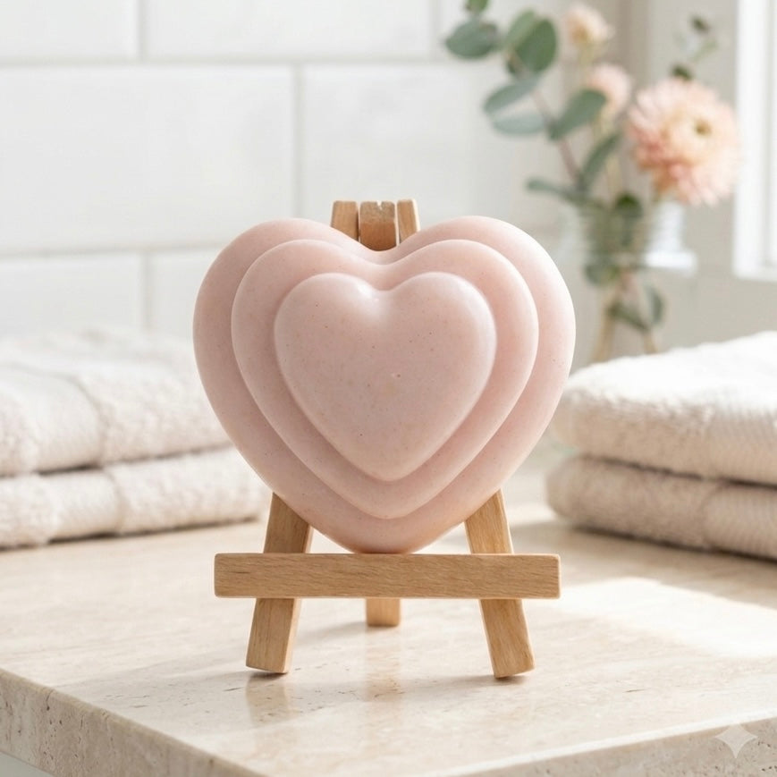 Love Heart Vegan Soap