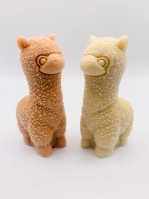Alpaca Gift | llama gift | unique llama Gift | unique alpaca Gift | Alpaca Vegan Soap How adorable is this Alpaca / Llama soap - the perfect blend of cuteness and cleanliness! Handmade with love, these delightful soaps not only cleanse but also bring a smile to your face.

All soaps are made with natural clays and essential oils to gently cleanse and nourish your skin. Plus, they come in eco-friendly packaging so you can feel good about your purchase and the environment.