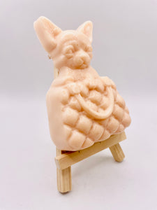 Chihuahua Gift | cute chihuahua gift | unique dog Gift | pet Gift | dog Gift | Chihuahua & Handbag Vegan Soap  This super cute soap features an adorable Chihuahua peeking out of a stylish handbag! Handmade with natural French clays and soothing essential oils, this soap is perfect for pampering your skin. It’s vegan, cruelty-free, and wrapped in the sweetest eco-friendly packaging, making it as kind to the planet as it is to your skin. Treat yourself (or someone special) to a soap that’s as fun as it i