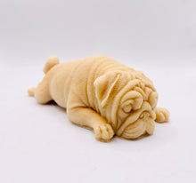 Load image into Gallery viewer, Handmade vegan soaps featuring a gorgeous gnome holding a gift in his hand packed in beautiful eco friendly packaging. crafted with natural French clays, activated charcoal and essential oils. a eco-friendly, zero waste gift that’s cruelty-free, skin-nourishing, the perfect gift for gnome lovers, Christmas gifts or for animal lover gifts. small business UK
