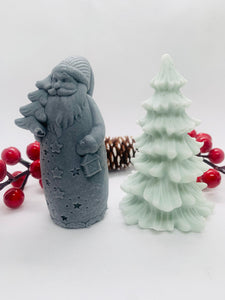 Santa & Christmas Tree Soap Gift Set - 200g