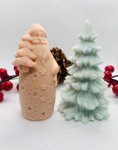 Santa & Christmas Tree Soap Gift Set - 200g
