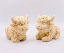Load image into Gallery viewer, Highland Cows - Set of 2 - Gift Boxed | Highland Cow Vegan Soap | Cow Gift Idea | Cow Lover Gift | Highland Coo
