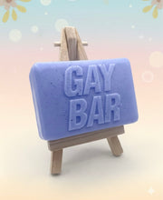 Load image into Gallery viewer, GAY BAR Vegan Soap | Fun LGBTQ+ Gift | Pride Gift UK
