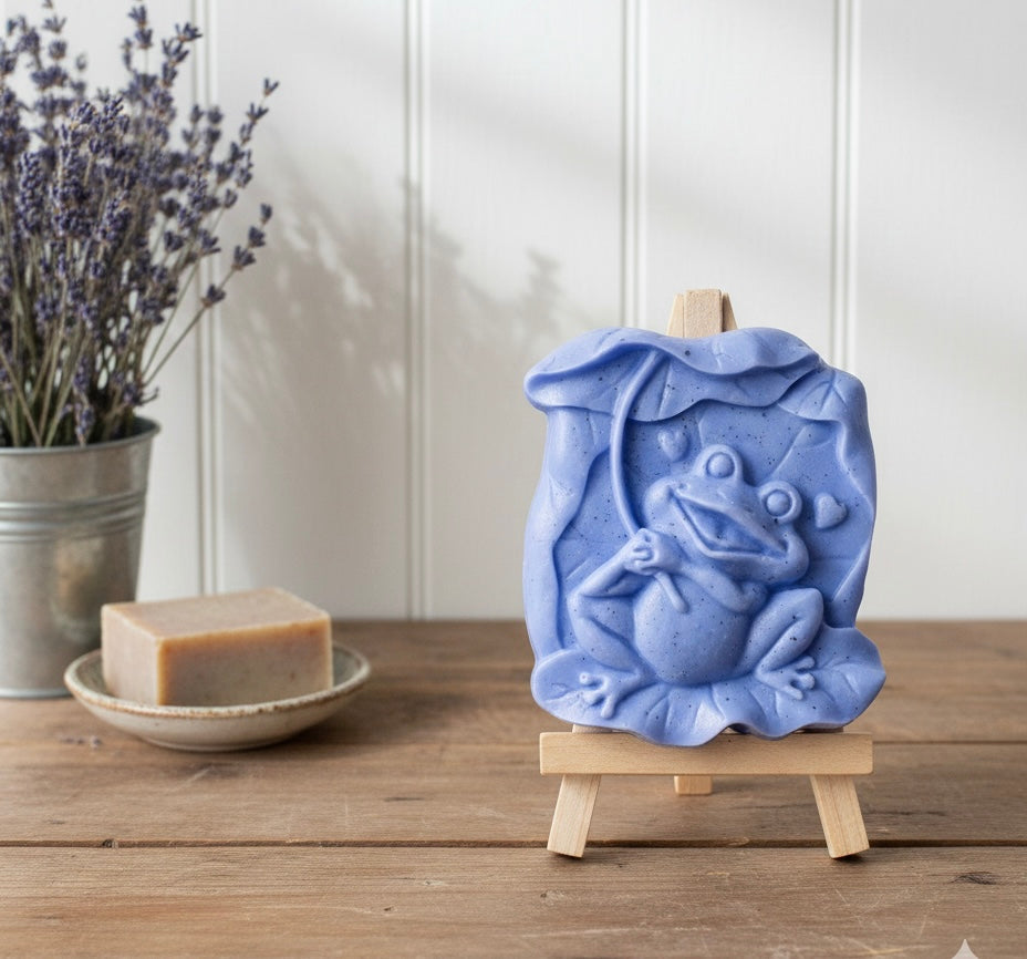 Frog & Lily Pad Vegan Soap