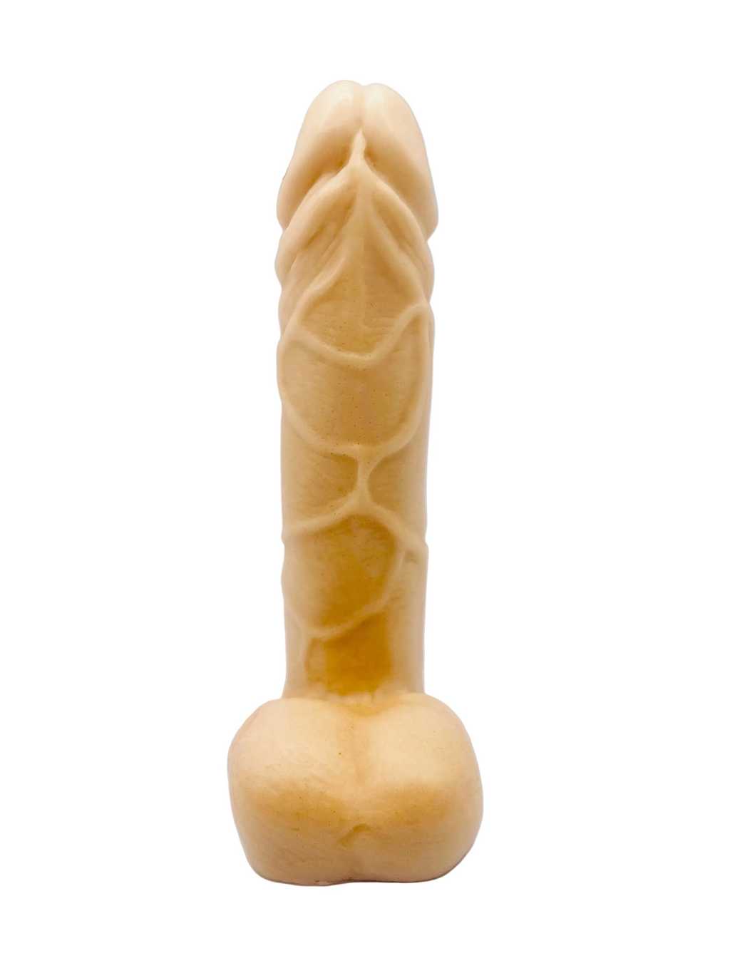 Novelty vegan soap in the shape of a penis with vein details. Highly realistic! Perfect for Pride Gifts UK, hen party gifts or fun secret Santa gift. Wrapped in beautiful eco friendly packaging. Small business UK. 