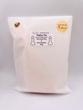 Load image into Gallery viewer, Novelty vegan soap in the shape of a penis with vein details. Highly realistic! Perfect for Pride Gifts UK, hen party gifts or fun secret Santa gift. Wrapped in beautiful eco friendly packaging. Small business UK. 
