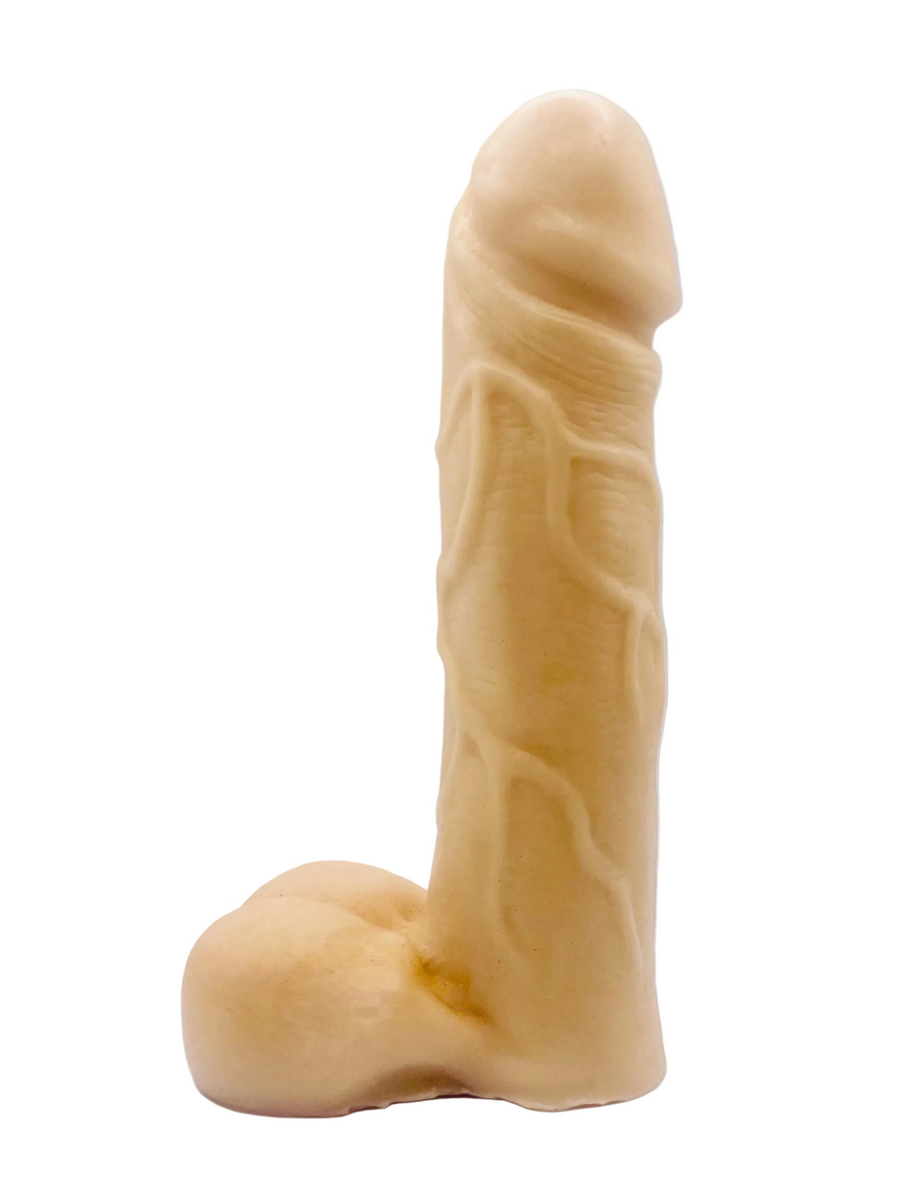 Novelty vegan soap in the shape of a penis with vein details. Highly realistic! Perfect for Pride Gifts UK, hen party gifts or fun secret Santa gift. Wrapped in beautiful eco friendly packaging. Small business UK. 
