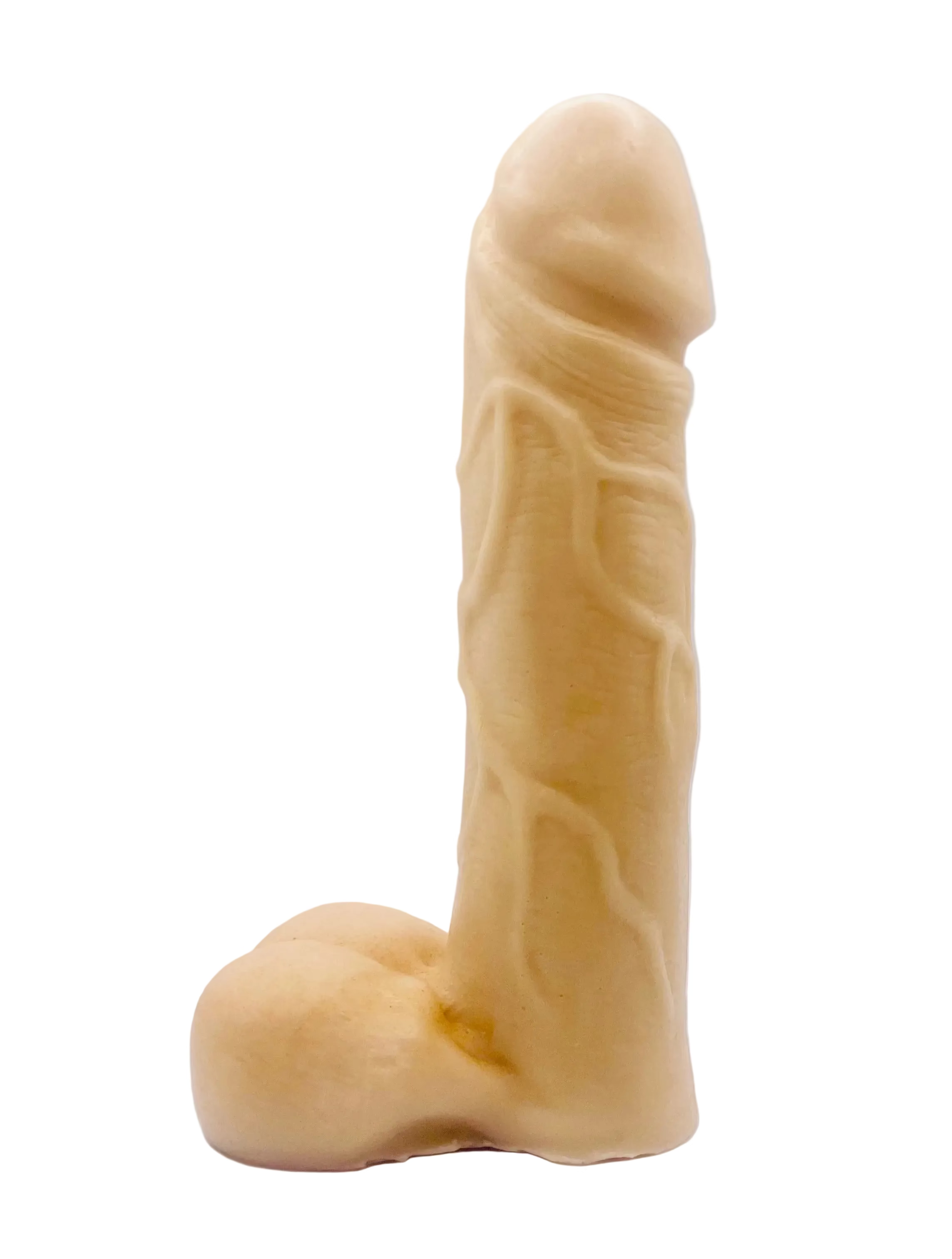 Novelty vegan soap in the shape of a penis with vein details. Highly realistic! Perfect for Pride Gifts UK, hen party gifts or fun secret Santa gift. Wrapped in beautiful eco friendly packaging. Small business UK. 