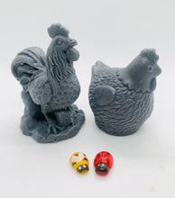 Load image into Gallery viewer, Chicken &amp; Cockerel Soaps 80g - Set of 2 - Gift Boxed
