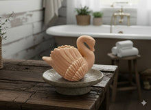 Load image into Gallery viewer, Graceful Swan Gift | Handmade Vegan Soap | Wedding Favors | Wildlife Decor UK
