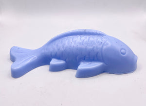 Fish Gift | Fisherman Gift | Koi Fish Gift | Large Koi Fish Vegan Soap Eco Conscious  Gift 
Make a splash with our Koi fish design soap. Choose between French clay or charcoal, with your choice of essential oil. Vegan, cruelty-free, and beautifully wrapped in eco-friendly packaging,