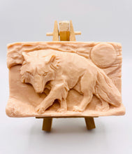 Load image into Gallery viewer, Wolf &amp; Moon Vegan Soap | Wolf Gift | Gift for Him | Fathers Day Gift | Unique Wolf Gift Idea | Wolf Lover Gift
