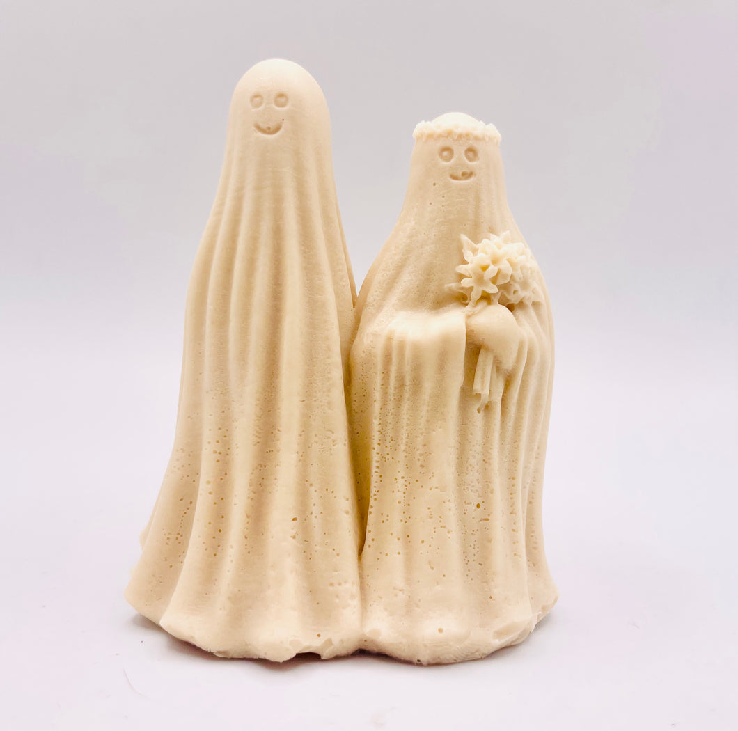 Ghost Bride & Groom Vegan Soap | Ghost Gift | Halloween Gift | Boo Box Gift | Romantic Horror