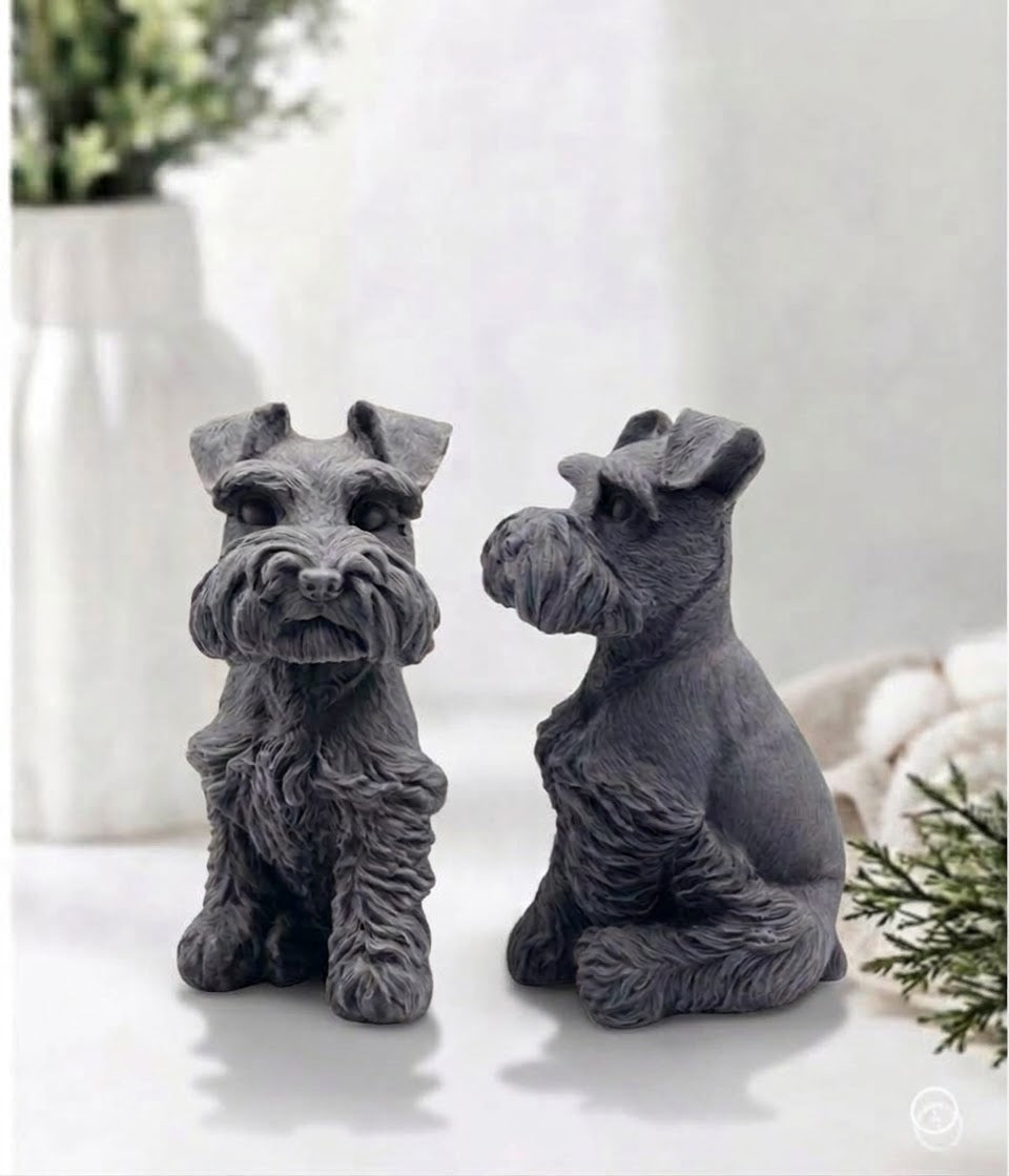 Schnauzer Dog Vegan Soap