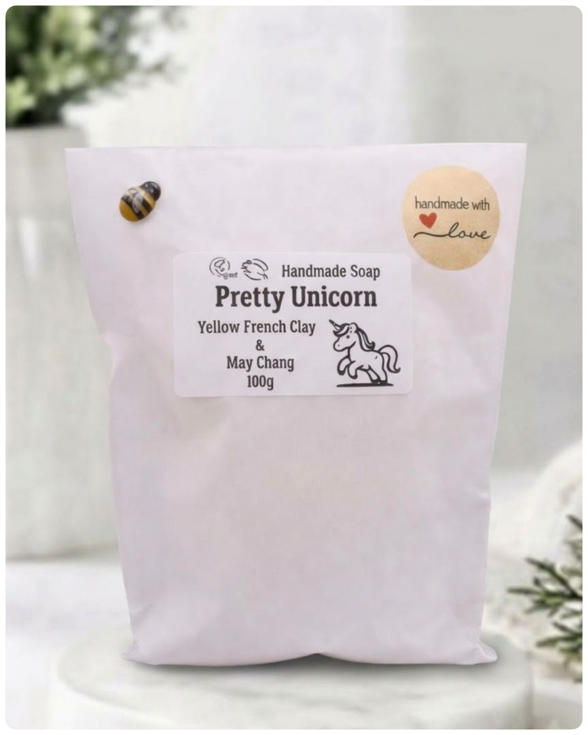 handmade vegan soap packaging 