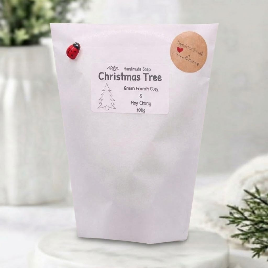 Christmas Tree Vegan Soap