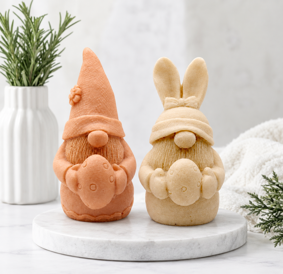 Easter Egg Gnome Vegan Soap