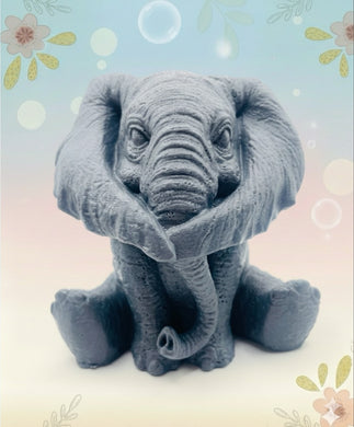 elephant gift UK Handmade vegan elephant-shaped soap in natural French clay, cruelty-free and eco-friendly, available in multiple clay colours and essential oil scents; a chunky, skin-nourishing zero-waste gift for animal lovers UK. 