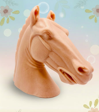 Handmade vegan soaps featuring a magnificent horse head sculpture. crafted with natural French clays, activated charcoal and essential oils. a eco-friendly, zero waste gift that’s cruelty-free, skin-nourishing, and perfect for animal lovers and equestrians. Small Business UK