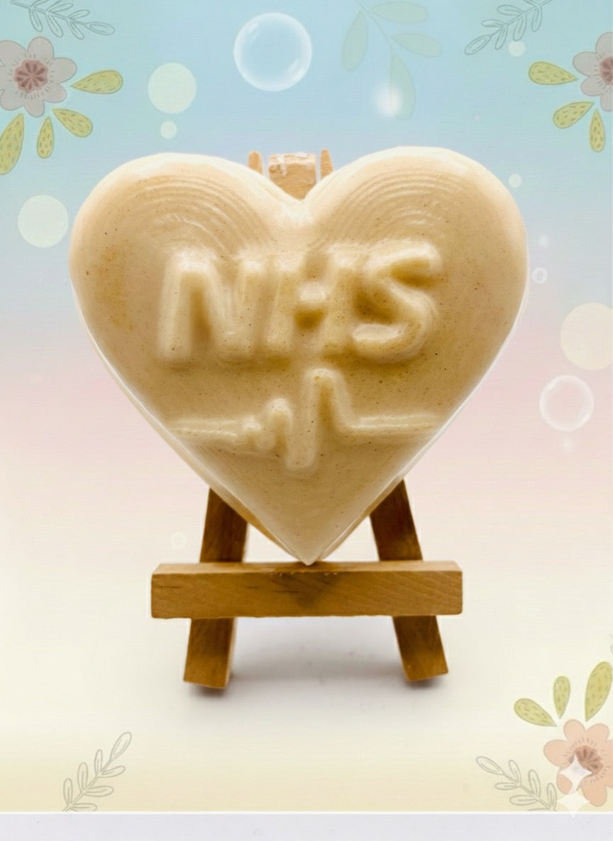 NHS Heart Vegan Soap | Healthcare Worker Gift UK