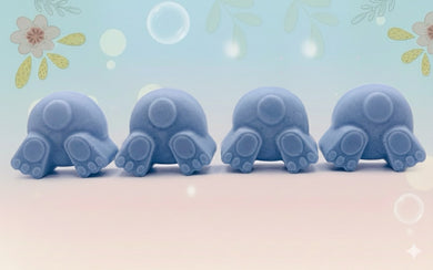 Easter Gifts UK. Our adorable Bunny Bum soap set features four little bunny behinds, feet up, ready to hop into your hands! 
Handmade with vegan, cruelty-free ingredients, these soaps come in your choice of French clay and essential oils, leaving your skin soft, fresh, and happy.

zero waste gifts UK. handmade gifts UK. Handmade home style UK. BrIrish made. Handmade UK. 
Modern gifts UK. Vegan soap UK. 