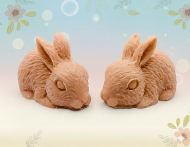 Handmade vegan soaps featuring a set of two detailed rabbit soaps, beautifully gift boxed in eco friendly packaging. crafted with natural French clays, activated charcoal and essential oils. a eco-friendly, zero waste gift that’s cruelty-free, skin-nourishing, and perfect for rabbit owners gifts and Mother’s Day. Small business UK