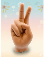 Load image into Gallery viewer, Peace Sign Vegan Soap | Novelty Gift UK
