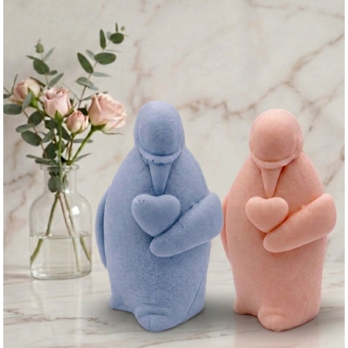 Penguin & Heart Soap